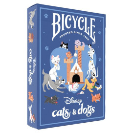  Карти за игра Bicycle - Disney Cats and Dogs