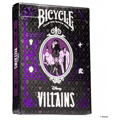 Карти за игра Bicycle - Green & Purple Villains (асортимент)