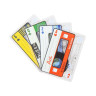 Карти за игра Kikkerland - Cassette Cards