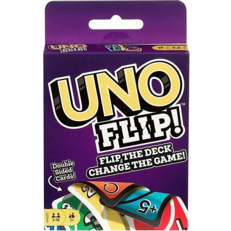 Карти за игра Mattel UNO Flip