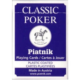 Карти за игра Piatnik - Classic Poker, сини