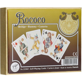 Карти за игра Piatnik - Rococo, Bridge WK