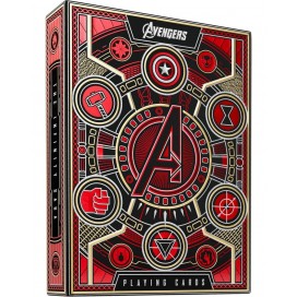 Карти за игра Theory 11 - Avengers: The Infinity Saga, Red Version