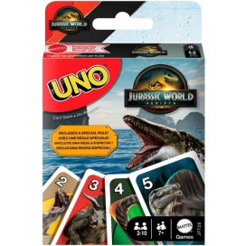Карти за игра UNO - Jurrasic World 4  Карти за игра UNO - Jurrasic World 4