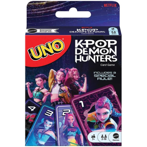 Карти за игра UNO - K-Pop Demon Hunters