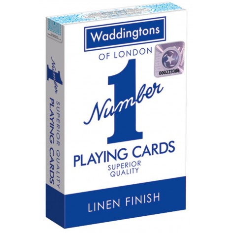 Карти за игра Waddingtons - Classic Playing Cards (сини)