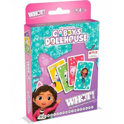 Карти за игра Whot! - Gabby's Dollhouse