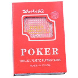  Карти за покер B-Max - Poker 100% Plastic, в РР кутия