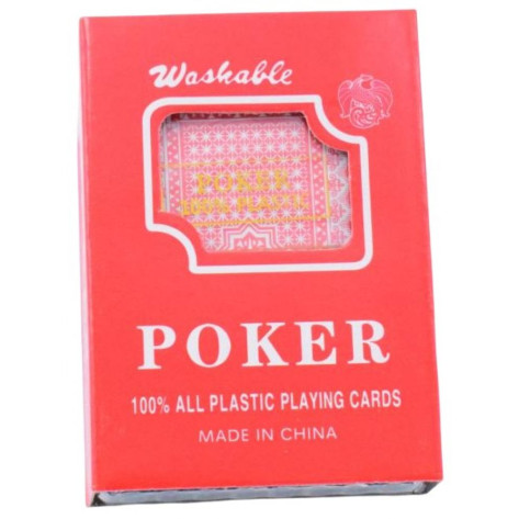 Карти за покер B-Max - Poker 100% Plastic, в РР кутия