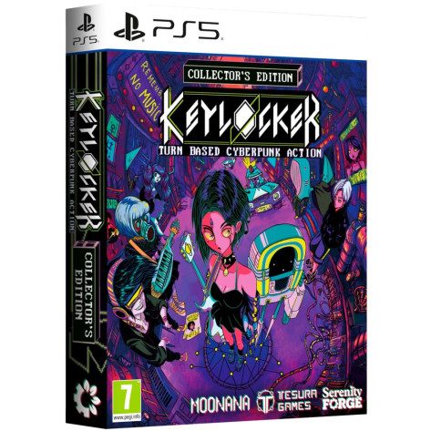 Игра Keylocker:Turn Based Cyberpunk Action - Collector's Edition за PlayStation 5
