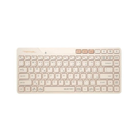 Клавиатура A4Tech - Fstyler FBK26C AS, безжична, QuietKey, Cafe Latte Клавиатура A4Tech - Fstyler FBK26C AS, безжична, QuietKey, Cafe Latte