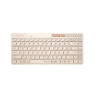 Клавиатура A4Tech - Fstyler FBK26C AS, безжична, QuietKey, Cafe Latte