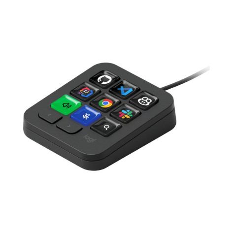 Клавиатура Logitech - MX Keypad, 9 LCD клавиша, USB-C, графит