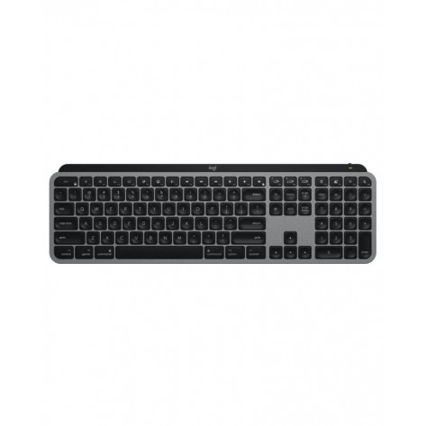 Клавиатура Logitech - MX Keys S for Mac USINTL, безжична, Space Gray