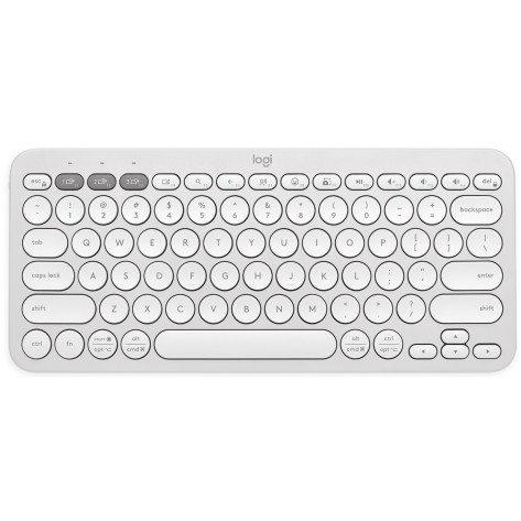 Клавиатура Logitech - Pebble Keys 2 K380s, безжична, US Layout, Rose