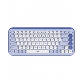  Клавиатура Logitech - POP Icon, безжична, Lilac & Off White