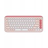 Клавиатура Logitech - POP Icon, безжична, Rose & Off White