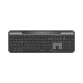 Клавиатура Logitech - Slim Solar+, безжична, Graphite