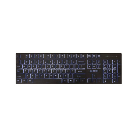Клавиатура SBOX - K22, LED, черна