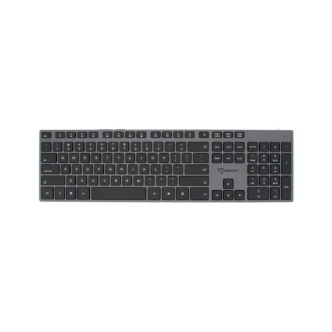 Клавиатура SBOX - WK-131, безжична, сива