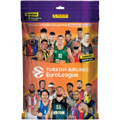 Колекционерски албум и стикери Panini - Euroleague 2025: Starter Pack Album plus 15 Stickers (3 packs of 5 stickers) Колекционерски албум и стикери Panini - Euroleague 2025: Starter Pack Album plus 15 Stickers (3 packs of 5 stickers)