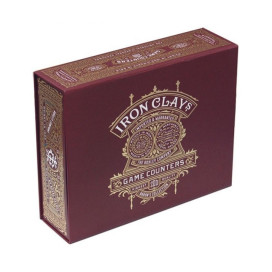  Комплект чипове за настолни игри Roxley Games - Iron Clays (200 бр.) 