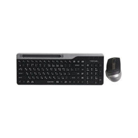 Комплект клавиатура и мишка A4Tech - Fstyler FB2535CS, безжичен, сив