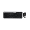 Комплект клавиатура и мишка A4Tech - Fstyler FB2535CS, безжичен, сив