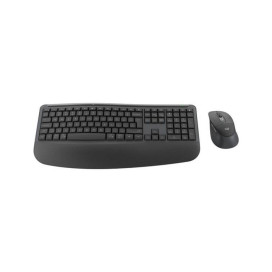Комплект клавиатура и мишка Logitech - Signature Comfort Plus, MK880, безжичен, графит Комплект клавиатура и мишка Logitech - Signature Comfort Plus, MK880, безжичен, графит