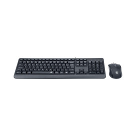 Комплект клавиатура и мишка Redragon - BS-7092, БДС, черен