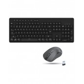  Комплект клавиатура и мишка Redragon - Combo BS-7094, безжичен, BDS, черен