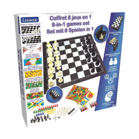 Комплект настолни игри Lexibook: 8 в 1
