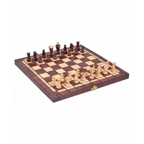 Комплект шах и дама Sunrise - 35 x 17.5 x 4 cm