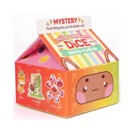 Комплект зарове 1985 Games - Milk Carton Mystery Dice: Fruit Meadows Edition, асортимент