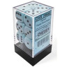 Комплект зарове Chessex Opaque Pastel - Blue/black, 12 броя