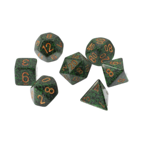 Комплект зарове Chessex Speckled Golden Recon Polyhedral (7 бр.)