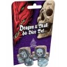 Комплект зарове Dragon & Skull Dice Pack Silver (8 бр.)