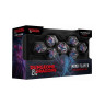 Комплект зарове FanRoll - Dungeons & Dragons: Monsters Resin Inclusion Dice Set, Mind Flayer (7 бр.)