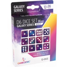  Комплект зарове Gamegenic: Galaxy Series - Nebula, 7 броя