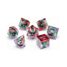 Комплект зарове GlassStaff - Floating Eye RPG Dice Set, Poison Ivy Vision (7 бр.)