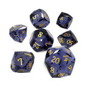 Комплект зарове GlassStaff - Glass RPG Dice Set, Amethystum Arcana (7 бр.) Комплект зарове GlassStaff - Glass RPG Dice Set, Amethystum Arcana (7 бр.)