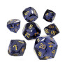 Комплект зарове GlassStaff - Glass RPG Dice Set, Amethystum Arcana (7 бр.)