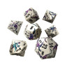 Комплект зарове GlassStaff - Metal RPG Dice Set, Elderwyrm (7 бр.)