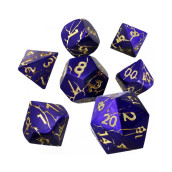 Комплект зарове GlassStaff - Metal RPG Dice Set, Fatewritten (7 бр.) Комплект зарове GlassStaff - Metal RPG Dice Set, Fatewritten (7 бр.)