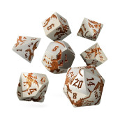 Комплект зарове GlassStaff - Metal RPG Dice Set, Gilded Wyrm (7 бр.) Комплект зарове GlassStaff - Metal RPG Dice Set, Gilded Wyrm (7 бр.)