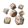 Комплект зарове GlassStaff - Metal RPG Dice Set, Gilded Wyrm (7 бр.)