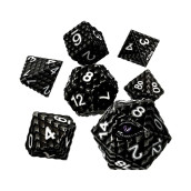 Комплект зарове GlassStaff - Metal RPG Dice Set, Voidraxius (7 бр.) Комплект зарове GlassStaff - Metal RPG Dice Set, Voidraxius (7 бр.)