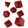 Комплект зарове Q-Workshop - Call of Cthulhu: The Outer Gods Nyarlathotep Dice Set (7 бр.)