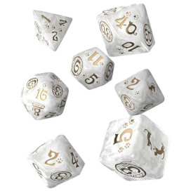 Комплект зарове Q-Workshop - Cats Dice Set: Purrl (7 бр.)