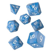 Комплект зарове Q-Workshop - Classic Runic Dice Set, Glacier & White (7 бр.) Комплект зарове Q-Workshop - Classic Runic Dice Set, Glacier & White (7 бр.)